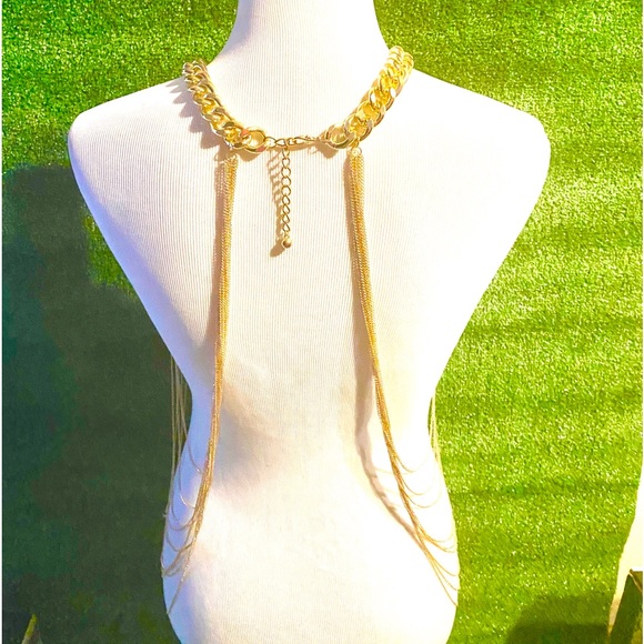 Gold Body Chain - Picture 2 of 3